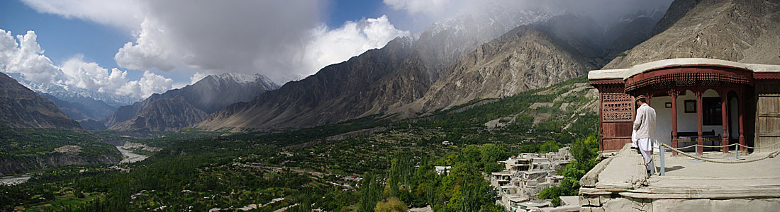 Baltit Fort Panorama Baltit Fort Panorama